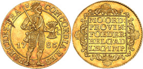 Netherlands Utrecht 2 Dukat 1786