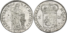 Netherlands Utrecht 3 Gulden 1764