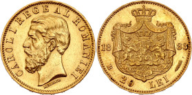 Romania 20 Lei 1883 B
