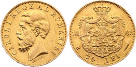 Romania 20 Lei 1883 B