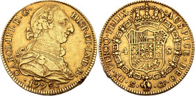 Spain 4 Escudos 1772 S CF