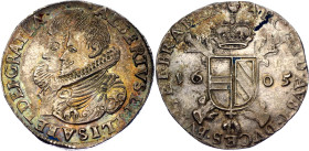 Spanish Netherlands Brabant 3 Silver Reals 1605 RR