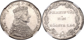 Sweden 1/3 Riksdaler 1809 NGC MS62