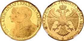 Yugoslavia 4 Dukat 1932 k NGC MS61 PL