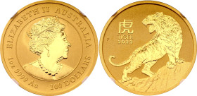 Australia 100 Dollars 2022 P NGC MS66