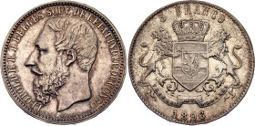 Belgian Congo 5 Francs 1896