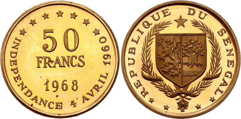 KM# 3, N# 46194; Gold (.900) 16.03 g., Proof; 8th Anniversary of Independence...