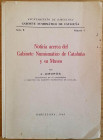 Amoros J. Noticia acerca del Gabinete Numismatico de Cataluna y su Museo. Barcelona 1949. Brossura ed. pp. 39, ill. in b/n f/t. Una mappa del museo. B...