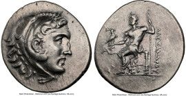 PAMPHYLIA. Aspendus. Ca. 212-181 BC. AR tetradrachm (32mm, 1h). NGC Choice VF, brushed. Late posthumous issue in the name and types of Alexander III t...