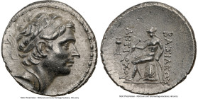 SELEUCID KINGDOM. Antiochus III the Great (222-187 BC). AR tetradrachm (28mm, 17.09 gm, 12h. NGC Choice AU 5/5 - 4/5. Antioch on the Orontes, Series 3...