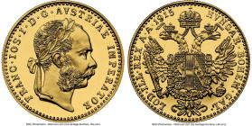 Franz Joseph I gold Restrike Ducat 1915 MS68 NGC, Vienna mint, KM2267, Fr-494. HID09801242017 © 2024 Heritage Auctions | All Rights Reserved