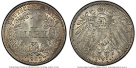 Wilhelm II Pair of Certified Marks MS65 PCGS, 1) Mark 1902-D 2) Mark 1909-D Munich mint, KM14, J-17. HID09801242017 © 2024 Heritage Auctions | All Rig...