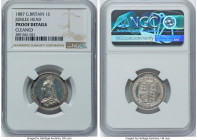 Victoria Proof Shilling 1887 Proof Details (Cleaned) NGC, KM761, S-3926. Jubilee head. HID09801242017 © 2024 Heritage Auctions | All Rights Reserved