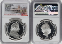 Elizabeth II silver Proof "King George I" 2 Pounds (1 oz) 2022 PR70 Ultra Cameo NGC, S-BMSA3. British Monarchs series. First Releases. HID09801242017 ...