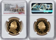 Elizabeth II gold Proof "King George I" 100 Pounds (1 oz) 2022 PR70 Ultra Cameo NGC, S-BMGA3. Mintage: 610. British Monarchs series. First Releases. A...