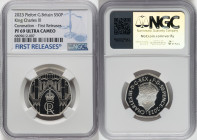 Charles III silver Proof Piefort "King Charles III Coronation" 50 Pence 2023 PR69 Ultra Cameo NGC, Mintage: 3,260. First Releases. HID09801242017 © 20...