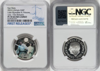 Charles III silver Colorized Proof "Luke Skywalker & Princess Leia" 50 Pence 2023 PR70 Ultra Cameo NGC, Mintage: 12,510. Star Wars series. First Relea...