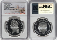 Charles III silver Proof "King George II" 2 Pounds (1 oz) 2023 PR70 Ultra Cameo NGC, Mintage: 1,360. British Monarchs series. First Releases. HID09801...