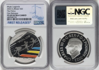 Charles III silver Colorized Proof "The Police" 2 Pounds (1 oz) 2023 PR69 Ultra Cameo NGC, Mintage: 6,010. Edge Inscription: EVERY BREATH YOU TAKE. Mu...