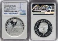 Charles III silver Proof "Darth Vader & Emperor Palpatine" 5 Pounds (2 oz) 2023 PR69 Ultra Cameo NGC, Mintage: 760. Star Wars series. First Releases. ...