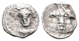 Greek Coins  Cilicia Uncerrtian AR Obol.
Weight: 0,5 gr Diameter: 8 mm