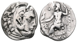 Kingdom of Macedon. Alexander III 'the Great' AR Drachm.Kingdom of Macedon. Alexander III 'the Great' AR Drachm. Kolophon, circa 310-301 BC. Struck un...
