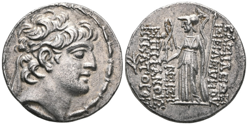 Greek Seleukid Kingdom of Syria, Seleukos VI Epiphanes Nikator (ca. 96-94 BC), A...