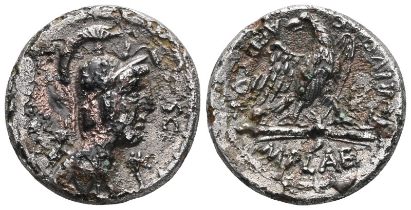 Roman Republican M. Plaetorius Cestianus. Denarius (Silver and Bronze). 67 B.C. ...
