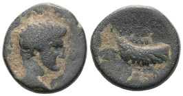 Augustus 27-14 Bronze AE
 Weight: 5,6 gr Diameter: 17,1 mm