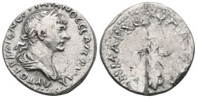 Roman Provincial, Cappadocia, Caesarea, Trajan, DidrachmRoman Provincial Cappadocia Trajan (98-117), Drachm 112-117, Caesarea mint Obverse: laureate h...