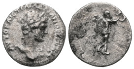 CAPPADOCIA, Caesarea. Hadrian CAPPADOCIA, Caesarea. Hadrian. 117-138 AD. AR Hemidrachm . Year 4 (120/121 AD). Laureate, draped and cuirassed bust righ...