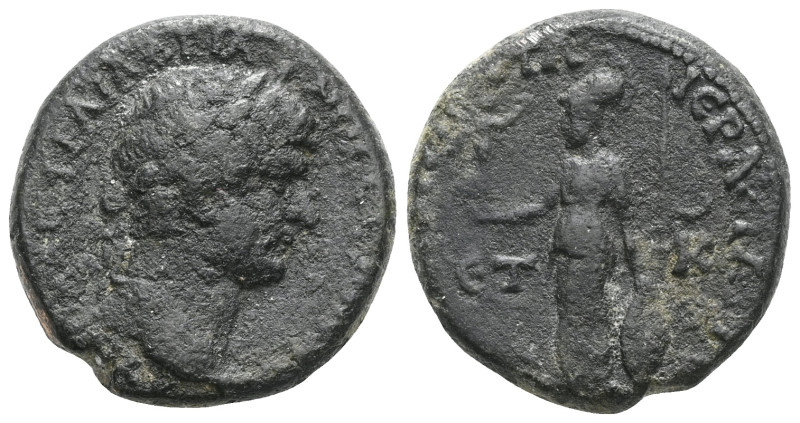 Roman Provincial (Bronze, ) CAPPADOCIA. Tyana. Hadrian, 117-138. struck during t...