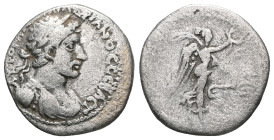 CAPPADOCIA, Caesarea. Hadrian CAPPADOCIA, Caesarea. Hadrian. 117-138 AD. AR Hemidrachm . Year 4 (120/121 AD). Laureate, draped and cuirassed bust righ...