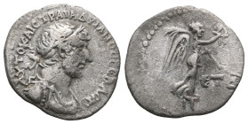 CAPPADOCIA, Caesarea. Hadrian CAPPADOCIA, Caesarea. Hadrian. 117-138 AD. AR Hemidrachm . Year 4 (120/121 AD). Laureate, draped and cuirassed bust righ...
