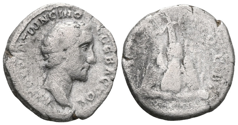 Antoninus Pius, 138 - 161. Drachma 139, Caesarea in Cappadocia. Head / Mount Arg...
