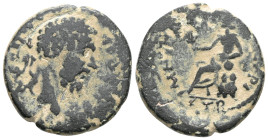 Roman Provincial CAPPADOCIA. Caesaraea-Eusebia. Septimius Severus, 193-211. Diassarion (Bronze), RY 3 = 194/5. Λ CЄΠ CЄOYHPOC ΠЄΡ Laureate head of Sep...