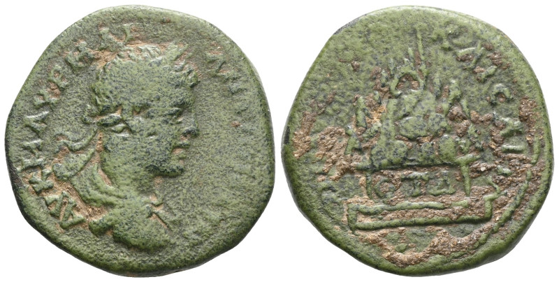 Roman Provincial Cappadocia, Caesarea, AE (bronze) Severus Alexander, Issue: ƐΤ ...