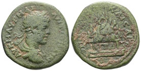 Roman Provincial Cappadocia, Caesarea, AE (bronze) Severus Alexander, Issue: ƐΤ Α = 1 (222) Cappadocia, Caesarea, AE Severus Alexander, Issue: ƐΤ Α = ...