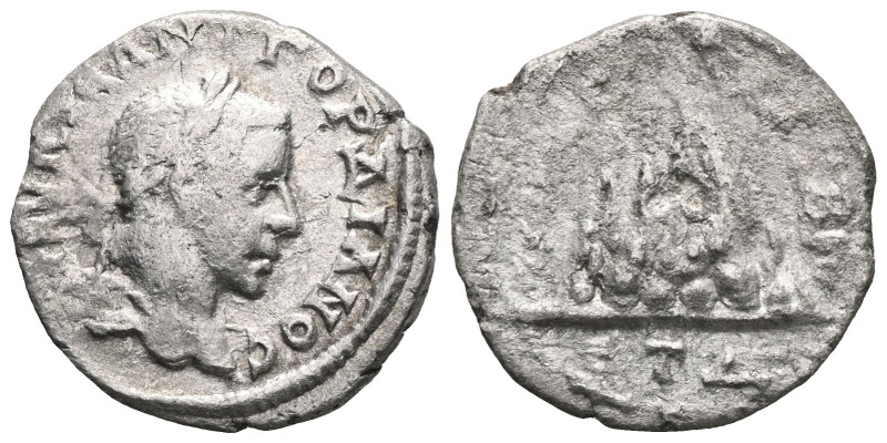 CAPPADOCIA, Caesarea. Gordian III. 238-244 AD. AR
 Weight: 2,5 gr Diameter: 17,...