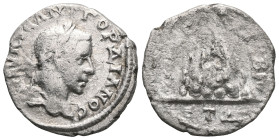 CAPPADOCIA, Caesarea. Gordian III. 238-244 AD. AR
 Weight: 2,5 gr Diameter: 17,9 mm