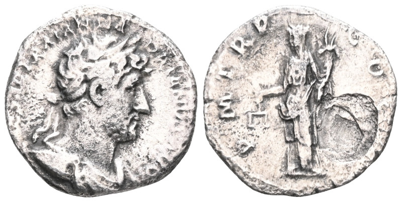 Hadrian. AR Denarius; 117-138 AD.
 Weight: 2,2 gr Diameter: 17,6 mm