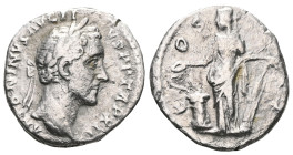 Antoninus Pius AR Denarius, Annona reverse Antoninus Pius (138-161 AD). AR Denarius , Rome, 148/149. Obv. ANTONINVS AVG PIVS P P TR P XII, Laureate he...