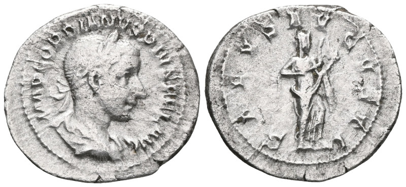 Gordian III AR Antoninianus. Rome, AD 241-243
 Weight: 3,2 gr Diameter: 22,4 mm