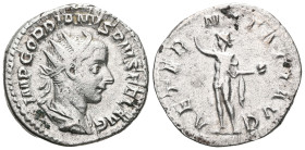 Gordian III AR Antoninianus. Rome, AD 241-243
 Weight: 4,4 gr Diameter: 22 mm