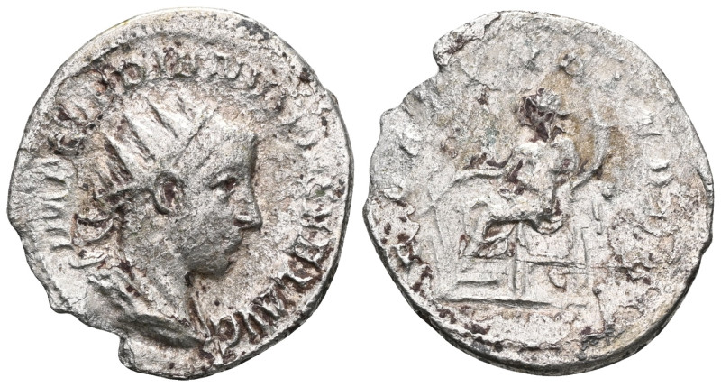 Gordian III AR Antoninianus. Rome, AD 241-244
 Weight: 3,6 gr Diameter: 23,7 mm