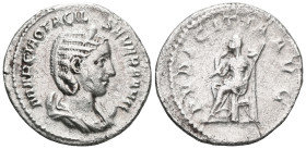 Otacilia Severa AD 244-249. Rome Denarius AR 
 Weight: 3,9 gr Diameter: 23,1 mm