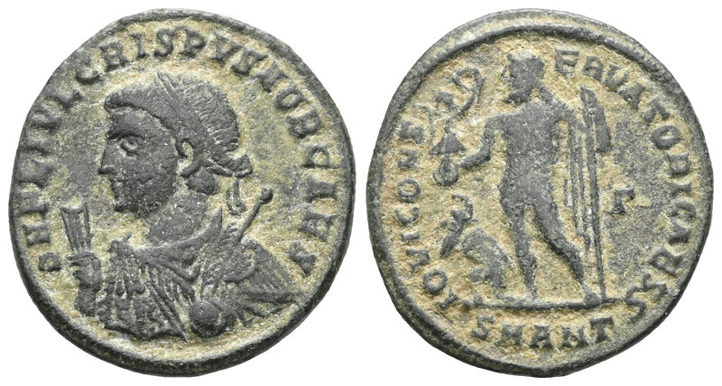 Crispus. Caesar, AD 316-326. Æ Follis
 Weight: 3,1 gr Diameter: 19,4 mm