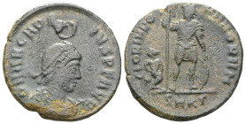 HONORIUS 393-423 AE
 Weight: 5,3 gr Diameter: 23,1 mm