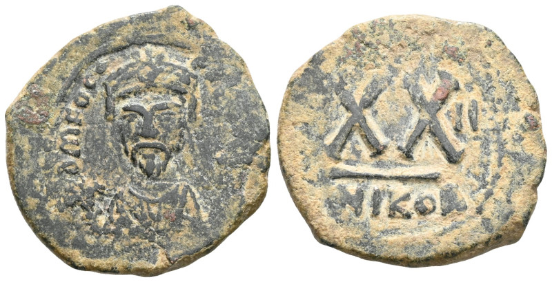 Byzantine Follis AE
 Weight: 5,8 gr Diameter: 24,2 mm
