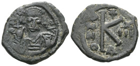 Byzantine Follis AE
 Weight: 4,7 gr Diameter: 22,8 mm